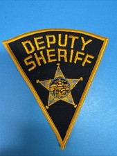 Vintage Ohio DEPUTY SHERIFF Shoulder Patch picture