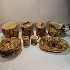 HTF VTG Arnel's Complete Mushroom Kitchen Set 70's picture