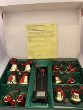 Vintage Ye Merrie Minstrel Caroling Christmas Bells 25 Carols Works picture