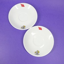 2 Japan Military Naval Flag Saucers Antique Japanese 6