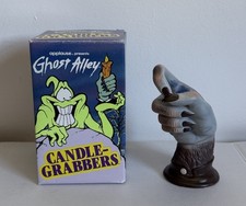 Ghost Alley Werewolf Candle Holder Applause Wolfman Hand Vintage Ceramic 1989 picture
