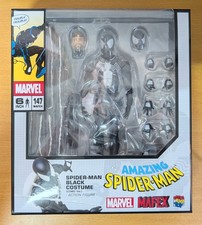 Symbiote Spider-Man Black Costume Comic Ver Action Figure MAFEX No.147 picture