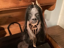 Very Authentic Looking Shrunken Head 1950’s Cool Hot Rod Rat Rod Doo-Wop picture