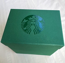 Starbucks Stainless Steel Mug/Cup with Green Logo in Green Gift Box picture