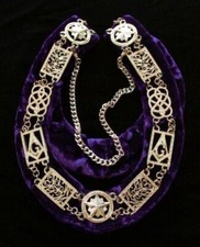 York RIte Grand Lodge Officers Collar Freemason Masonic picture