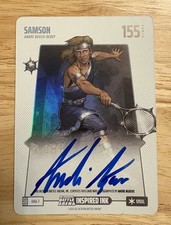 2026 Battle Arena Mahomes Update Inspired Ink Steel Auto Samson Andre Agassi picture
