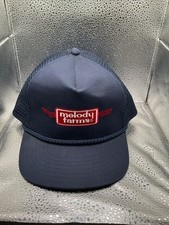 NWOT Vintage KC 6 Panel Trucker Cap Hat Snapback Melody Farms Rope Visor RARE picture