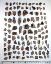 500-gm Natural Pleochroic Axinite Crystals Lot from Skardu Pakistan. picture