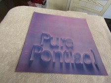 Vintage 1971 Pontiac All Models OEM Dealer New Car Sales Brochure NOS picture