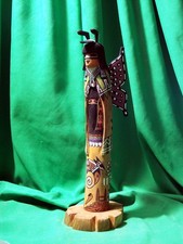 Hopi Kachina Doll - Butterfly Kachina by Wally Grover - Beautiful picture