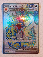 Pokémon TCG Gyarados ex 225/198 Scarlet & Violet Full Art Tera Ultra Rare Holo picture