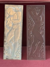 René Lalique   “Figurine et Raisins” panel,is enhanced by the glare of crystal. picture
