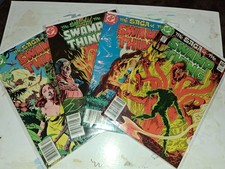 DC Comics The Saga of the Swamp Thing #8 9 11 13  Bronze Age Tom Yeates Nice Lot picture