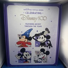 Rare- runDisney Virtual Series 2023 Mickey Mouse Collectible Set Disney 100 picture