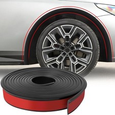 20FT Car Wheel Eyebrow Arch Trim, Fender Flares Protector, Rubber Wheel Eyebrow picture