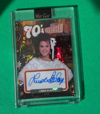 2024 Wild Card Decades Linda Blair Signature Foil 1/1 AUTO picture