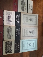 Proceedings of the Vermont Historical Society 1946–1947 • 7 Issues incl. Weston picture