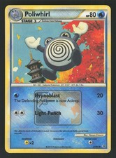 English NM Poliwhirl (League Promo) 037/095 PR Reverse Holofoil Pokemon picture