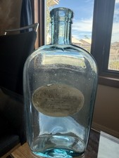 Heintzelman’s Drops 6.25 Inch Aqua Bottle Philadelphia picture