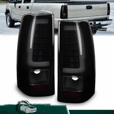 Tail Light Pair Assembly Compatible with 2003 2004 2005 2006 Chevy Silverado ... picture
