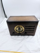 Crosley 517 Fiver  Mini Tombstone Tube Radio Working 1930s picture