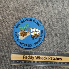 1995 Treasure Island Fred C. Andersen Cannon River Boy Scout BSA Patch picture