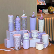 Starbucks Purple Lavender Mermaid Series Tumbler & Cup Collection Birthday Gift picture