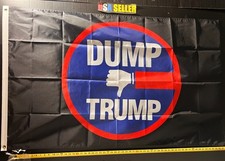 Dump Donald Trump Flag FREE USA Ship Impeach Liar Felon Idiot Democrat Sign 3x5’ picture