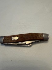 Vintage Schrade Walden NY USA #880 Three Blade Folding Pocket Knife picture