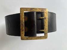 VINTAGE CONFEDERATE “GEORGIA” FRAME BUCKLE and BELT.   REPRODUCTION picture
