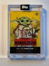 2024 Topps Star Wars-#2 Grogu – The Mandalorian – Autographed By Brittney Palmer picture