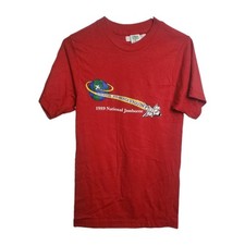 VTG BSA Boy Scouts of America T-Shirt 1989 Nat'l Jamboree Youth Small S picture