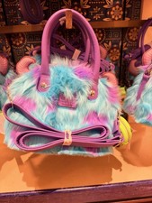 NEW 2026 Disney Parks Loungefly Sulley & Mike Monsters Inc. Furry Crossbody Bag picture