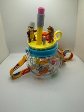 Disney Parks 2026 Chip and Dale Fish Bowl Sipper with Lanyard Chip n Dale New picture