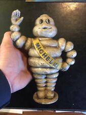 Michelin Man Piggy Bank Cast Iron Tire Goodyear Collector Oil Gas METAL HOTROD picture