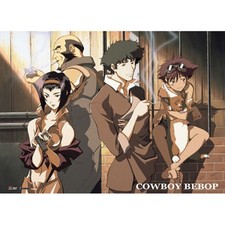 Cowboy Bebop Group Wall Scroll - High Quality Anime Poster Decor by GE Animation picture