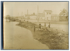Senegal, Saint Louis, by the River Senegal Vintage Citrate Print Print C picture