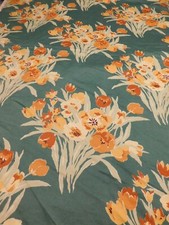 Gabrielle Cie REDUCED 4 CLEARANCE Designer Green Cotton 54 Luxury Drapery Fabric picture