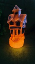 Vintage Empire Halloween Haunted House Blow Mold Approx 13