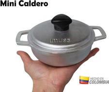 NEW IMUSA USA 4 Piece 0.5Qt Traditional Colombian Mini Calderos (Dutch Oven) picture