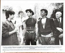 Breakin' 1984 Vintage  Original Studio Press Photo Full Cast Garden Scene BRK-4 picture