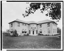 Large L-shaped residence, Colorado, designed by architect Jacques B- Old Photo picture