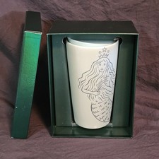 STARBUCKS 50th Anniversary Limited Edition Siren Ceramic Tumbler NIB 2021 picture