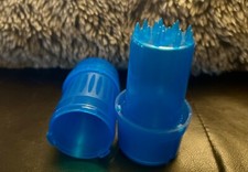 MedSaver Storage Container w/Built-In Grinder-WHOLESALE PRICE Red/Blue (10 pc) picture