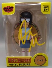 Dan Mintz  Bob’s Burger Tina Vinyl Figure Signed Autographed  COA #983995 AUTO picture