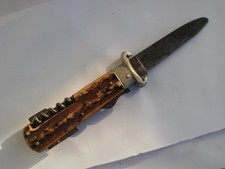 Boker Solingen Germany military chell puller lever pocket knife picture