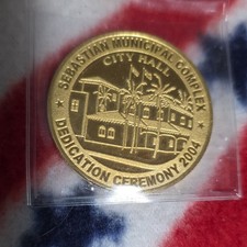 Sebastian Florida Municipal Complex Dedication Ceremony 2004 Medal 1/500 picture