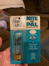 Vintage Flame Glo Nite Lite Pal bulb new in package picture