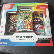 Pokemon Sealed First Partner Illustration Collection Series 3 picture