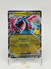 Salamence ex 109/128 Double Rare ME: 30th Celebration Pokemon Holo Near Mint picture